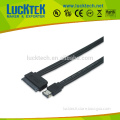 Dual Power eSATA cable, USB 2.0 combo to 22Pin SATA cable, eSATAp cable, 0.5m